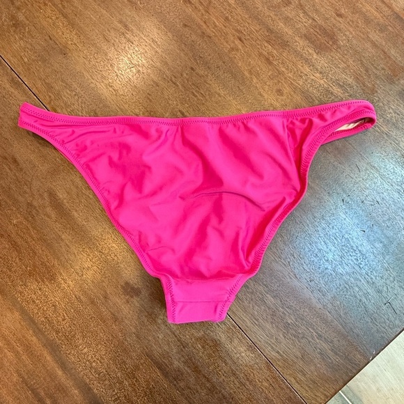 NEW JCrew Women’s Heritage 1989 High-Leg Bikini Bottom BP209 Pink - Picture 2 of 15